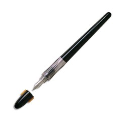 Stylo plume de calligraphie Plumix moyen, corps noir