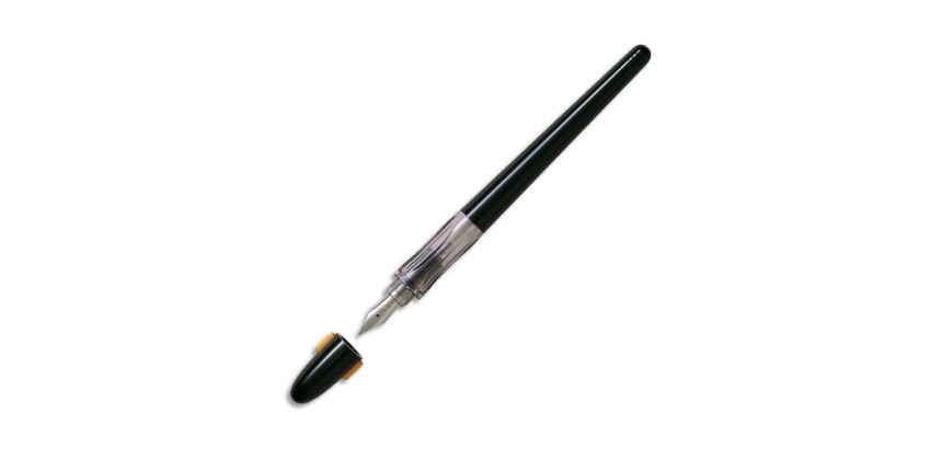 Stylo plume de calligraphie Plumix moyen, corps noir