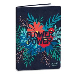 Quo Vadis - Carnet de notes - Jungle spirit - Flower - Pages Lignées - 15x21 cm