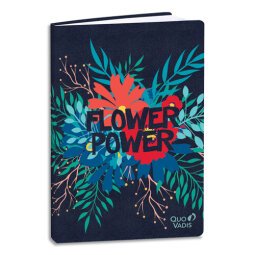 Carnet ligné Quo Vadis - Jungle spirit - 15x21 cm  - Flower