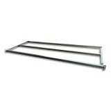 Tablettes finition galvanisé pour rayonnage tubulaire PROSPACE+ profondeur 50 cm, charge 175kg