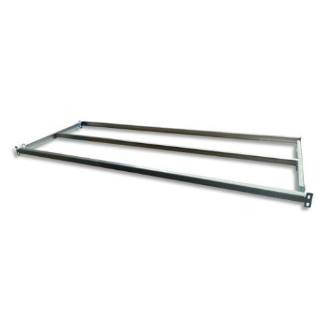 Tablettes finition galvanisé pour rayonnage tubulaire PROSPACE+ profondeur 50 cm, charge 175kg