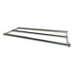 Tablettes finition galvanisé pour rayonnage tubulaire PROSPACE+ profondeur 50 cm, charge 175kg