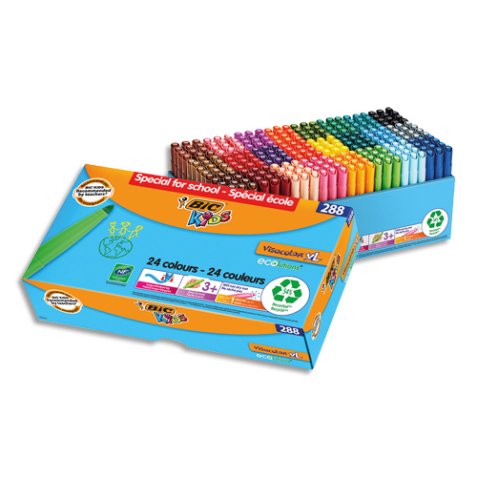 Feutres de coloriage Visacolor XL ECOlutions® gigapack X288