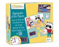 Jeu éducatif, Apprendre à lire l'heure - Multicolore