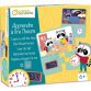 Boîte puzzle thème apprendre à lire l'heure 12 puzzles de 3 pièces, bords arrondis