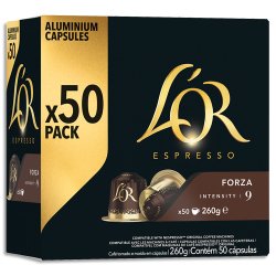 Boîte de 50 dosettes Espresso Forza