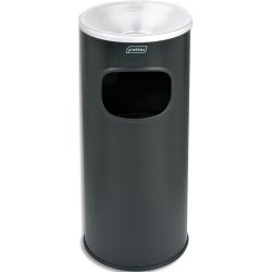 Borne cendrier ronde ECO 30L NOIR