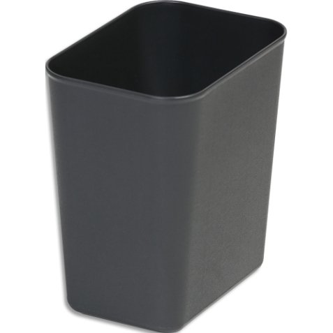 Corbeille résistante au feu 14L - V2 gris foncé