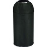 Collecteur ''dôme'' 40L - noir Mat