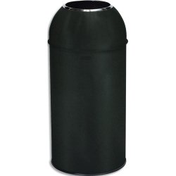 Collecteur ''dôme'' 40L - noir Mat