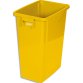 Collecteur à déchets Jaune, capacité de 60L.
