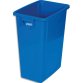Collecteur à déchets bleu, capacité de 60L.
