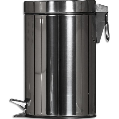 Collecteur à pédale 3L avec bac intérieur en plastique