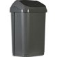 Collecteur à couvercle basculant 50L gris