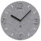Horloge murale D30 cm en PET 100% recyclé. Pile AA non fournie. Gris foncé