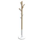 Portemanteau 'PMTREE', hauteur: 1.750 mm, hêtre/blanc