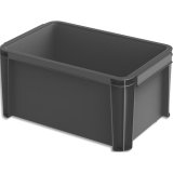 Boîte Masterbox 5L 28,5x18,3xH13,8cm 2 poignées France Renforts lat.& inf. Superposable 4510001