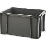 Boîte Masterbox 17L Renforts lat.& inf 2 poignées 2 préhensions lat. 60 kg 38x29xH20.5cm 4502001