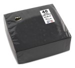 Paquet de 40 serviettes micro-gaufrées ouate 2 plis - 38x38 cm