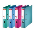 Classeur à levier standard, A4, 75 mm, assorti