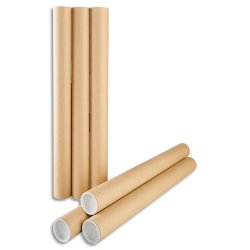 Tube carton d'expédition Diamètre 60 mm 635 mm