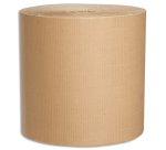 Bobine carton ondulé antalis kraft contrecollé recyclé simple face pour emballage calage rembourrage 800mmx50m écru
