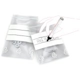 Sachet plastique à fermeture zip Transparent 50µm 120 mm x 180 mm