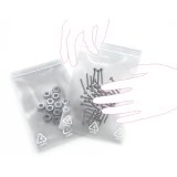 Sachet plastique à fermeture zip Transparent 50µm 160 mm x 220 mm - par paquet de 100