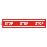Panneau PVC adhésif antidérapant Bande stop 100 cm - Rouge