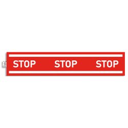 Panneau PVC adhésif antidérapant Bande stop 100 cm 67017E