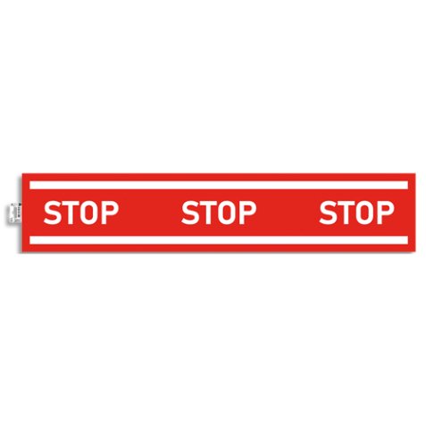 Panneau PVC adhésif antidérapant Bande stop 100 cm 67017E