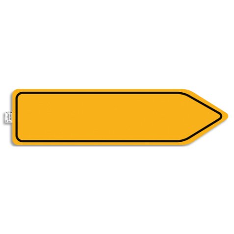 Panneau PVC adhésif antidérapant Circulation obligatoire 100 cm 67026E