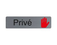 En_plaque de signalisation 'privé'