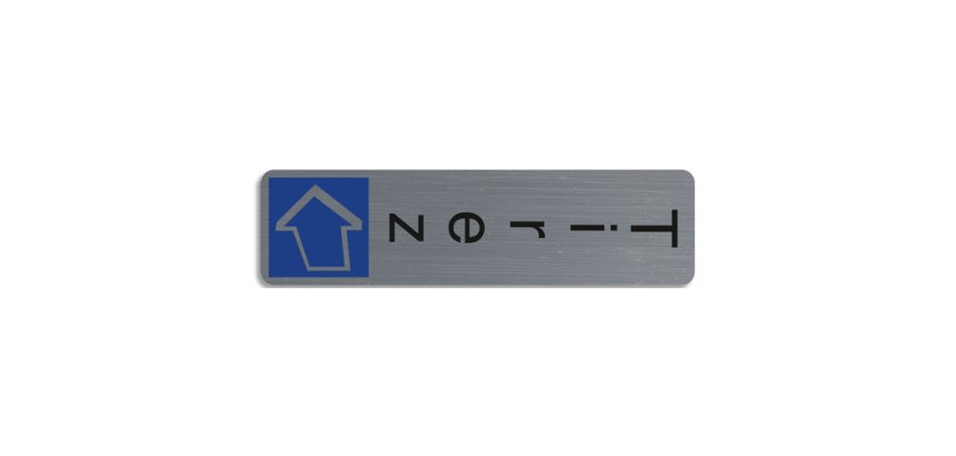 Plaque de signalisation 'Tirez'