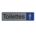 Plaque de signalisation 'Toilettes Homme'