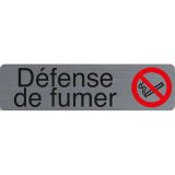 Plaque de signalisation 'Défense de fumer'