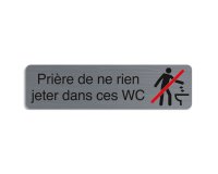 Plaque de signalisation