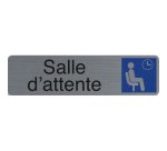 Plaque de signalisation 'Salle d'attente'