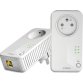 Pack 2 Prises CPL 600 Mbps, Prise filtrée Port Ethernet, Compat boxs Internet, Idéal Multi TV