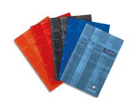 Bloc Pupitre agrafé en-tête A4+ 160 pages détachables et perforées 4 trous détachables petits carreaux - Assortis