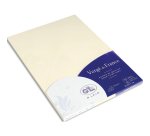 25 cartes A4 vergé 210g