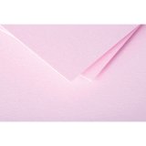 Paquet de 20 enveloppes 120g POLLEN 11x22cm (DL). Coloris Rose dragée