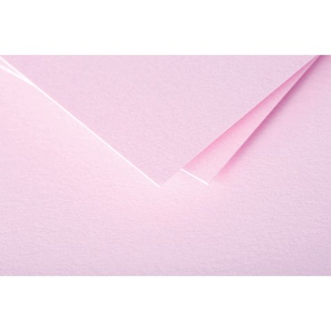 Paquet de 20 enveloppes 120g POLLEN 11x22cm (DL). Coloris Rose dragée