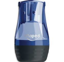 Taille-crayon 2 trous TONIC Metal, bleu/noir