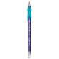 Crayon de papier, avec gomme, HB, blister de 2