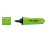 Surligneur bic tank marking highlighter sechage rapide    pointe biseautee coloris vert