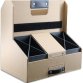 Organiseur de bureau 'Savana', en carton, naturel