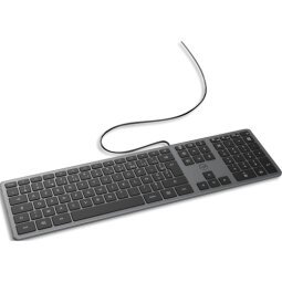 Clavier filaire ULTRASLIM - Gris foncé