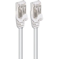 Câble RJ45, catégorie 7, S/FTP, droit, blanc, 3m